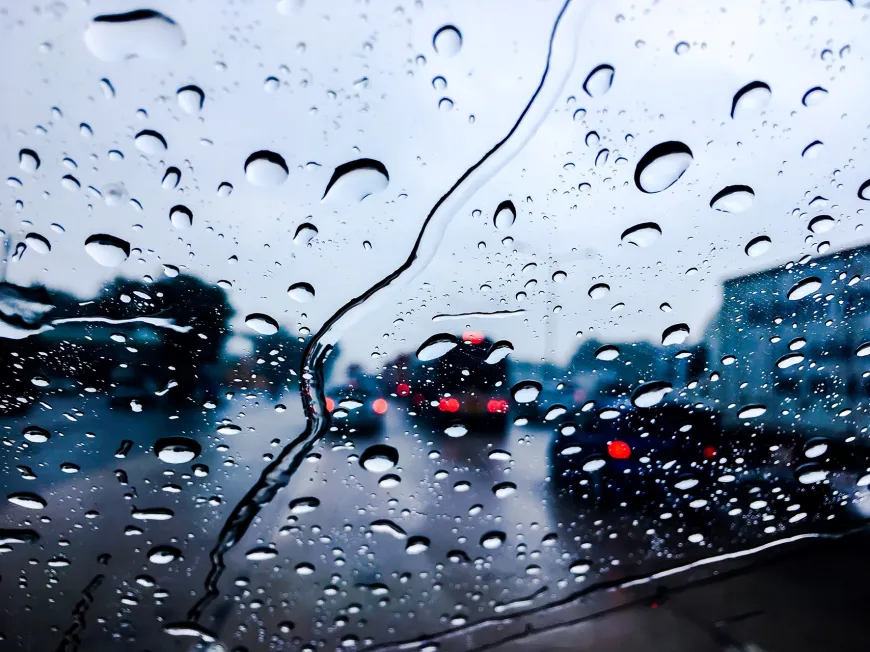 driving in the rain