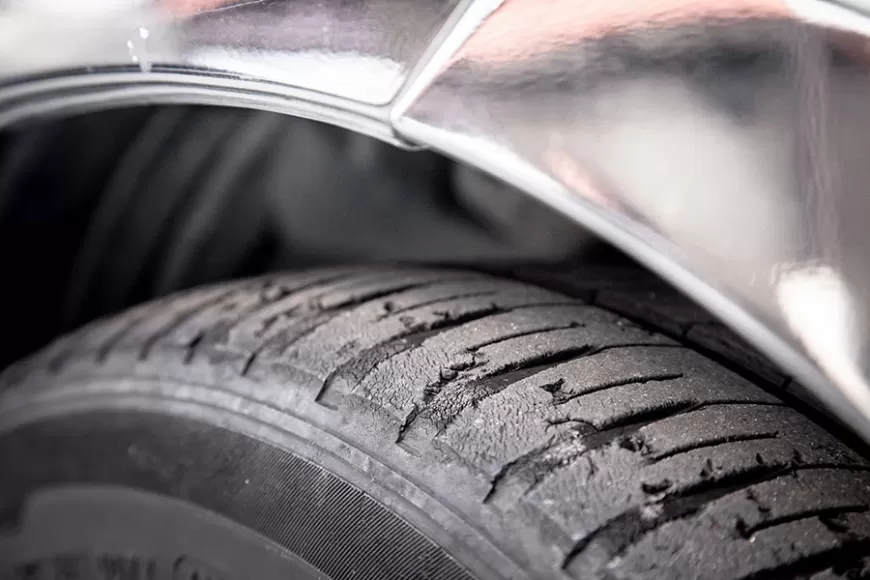 What is uneven tyre wear?