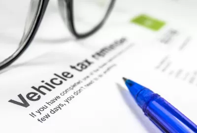 vehicle tax reminder letter