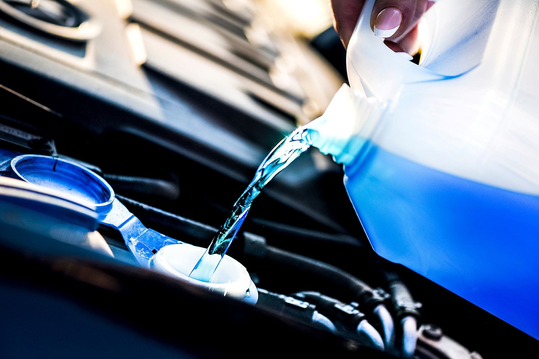 engine coolant or antifreeze